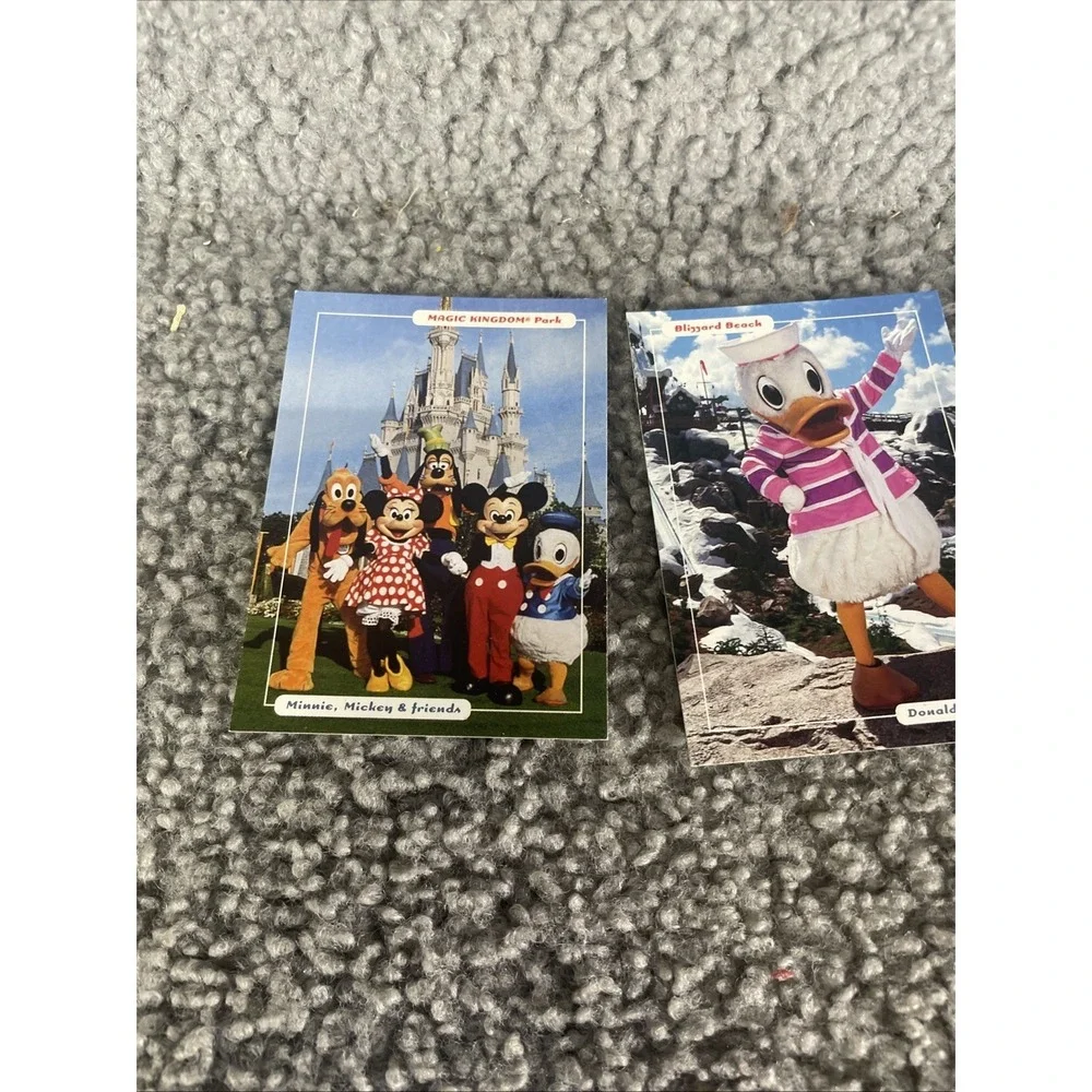 Disney's 25th Anniversary Disney World Promo Card Set of  5    1996 - Kodak